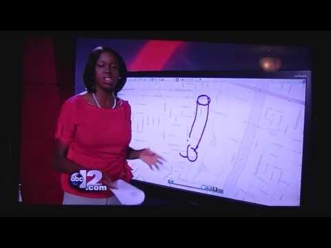 News Reporter Draws Penis