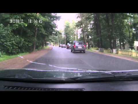 Car Wreck Fail - Guy Blasting Music Wrecks His Car