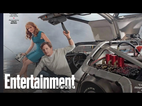 Back to the Future&#039;s Michael J. Fox &amp; Lea Thompson Talk the DeLorean | Entertainment Weekly