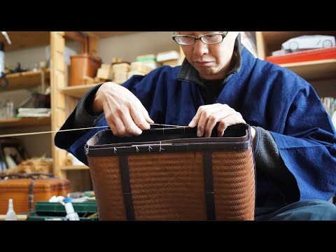 1本の竹からバッグを製作するプロセス【Bamboo Craft】