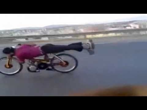 INSANE Moped Stunt