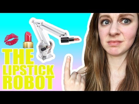 I made a lipstick robot