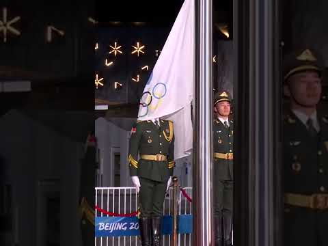 Massive Flag Fail | 2022 Winter Olympics | #shorts
