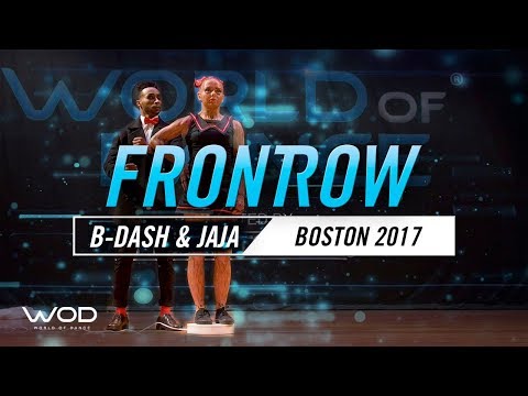 B-Dash &amp; Jaja Vankova | FrontRow | World of Dance Boston 2017 | #WODBOS17