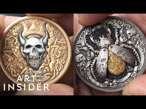 Coins Have Hidden Booby Traps And Secret Levers | Insider Art