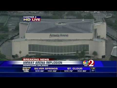 Amway Arena Implosion