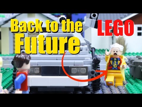 Back to the Future Part II in LEGO