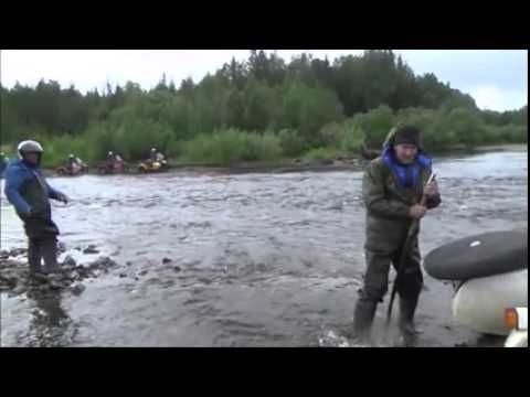 Meanwhile In Russia - How to Cross a River with a Motorcycle