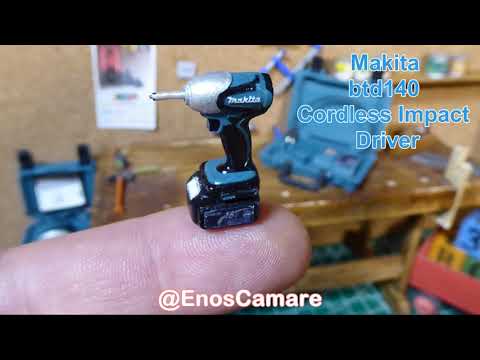 [Miniature] DIY MINI Functional Makita impact driver, 1/12 scale , 3D printed.