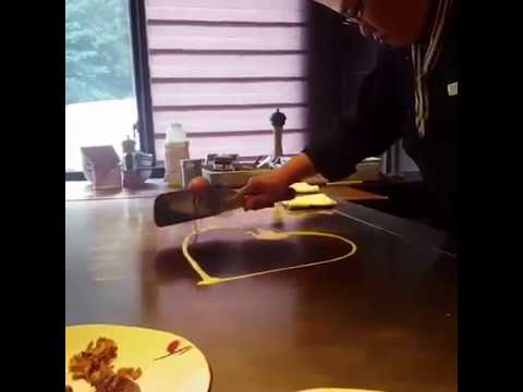 Chinese Chef Egg trick