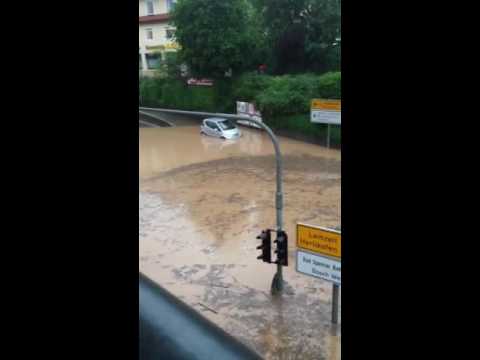 Hochwasser in Schwäbisch Gmünd 29.05.2016