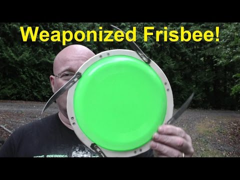 The Scalpel Blade Frisbee!