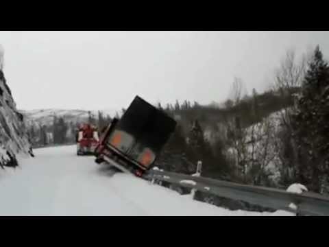Tow Truck Accident In Northern Norway