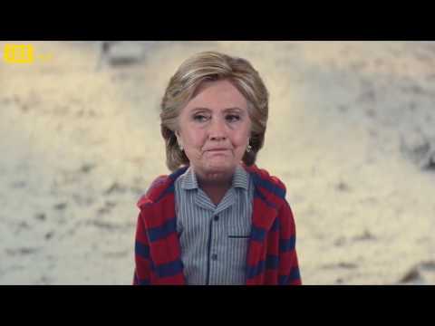 Hillary Clinton and Donald Trump John Lewis Christmas Ad