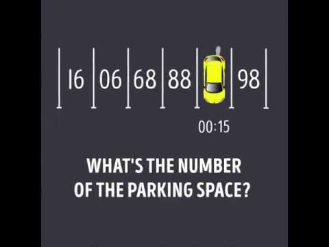 What&#039;s the number of the parking space?