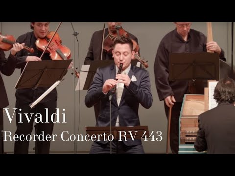 Antonio Vivaldi: Recorder Concerto RV 443 / Maurice Steger, Cappella Gabetta