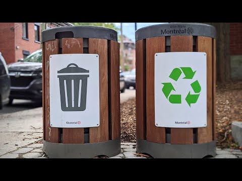 Le tri des déchets en 2020 à Montréal ?