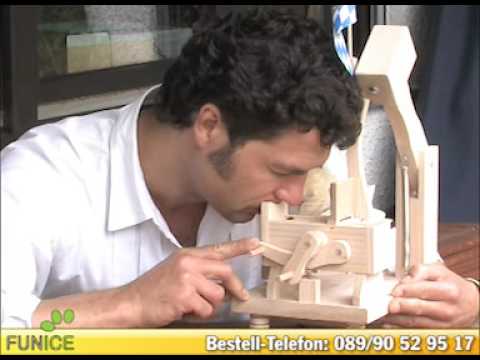Echt bayerische Schnupfmaschine als originelle Geschenkidee für Männer