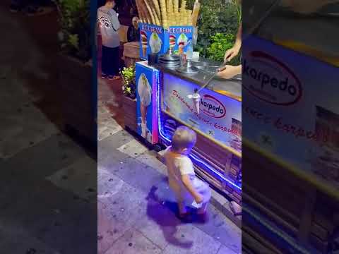 Angry Toddler Mad at Ice Cream Man