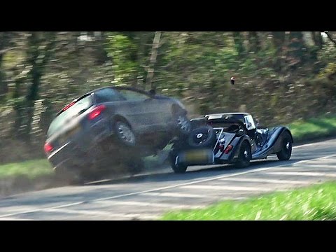 Morgan Pulls Out On Car - HUGE IMPACT!
