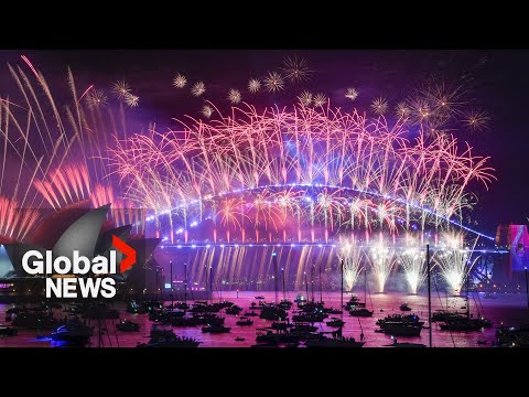 New Year&#039;s 2023: Sydney, Australia puts on extravagant fireworks show over harbour