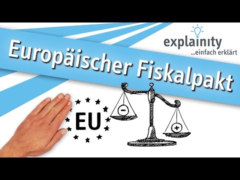 Europäischer Fiskalpakt einfach erklärt (explainity® Erklärvideo)