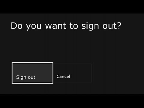 Xbox One Sign Out Trolling