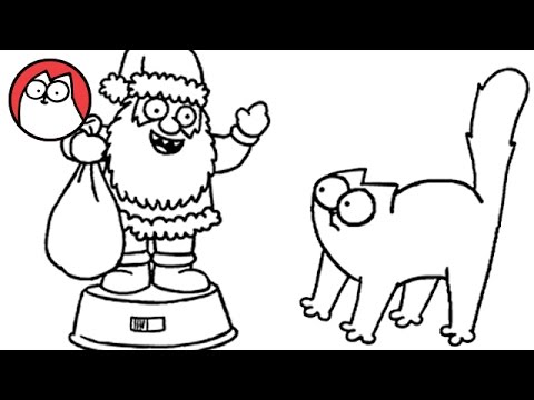 Christmas Presence (Part 1 &amp; 2!) - Simon&#039;s Cat | SHORTS
