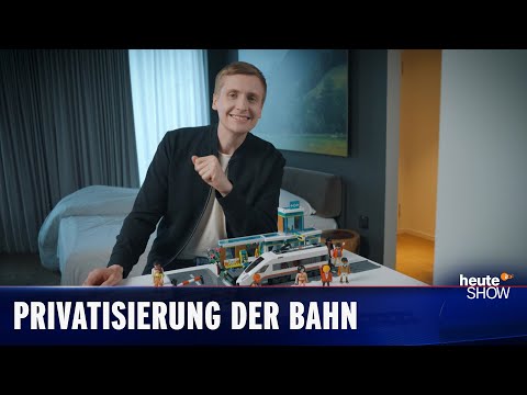 Die Deutsche Bahn: eine gammelnde Aktiengesellschaft (Till Reiners) | heute-show