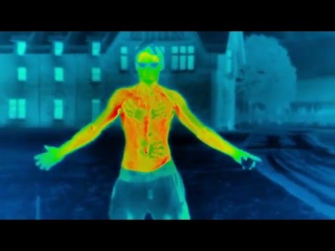 Shirtless Heat Loss Experiment In Freezing Conditions #Winterwatch | Earth Unplugged