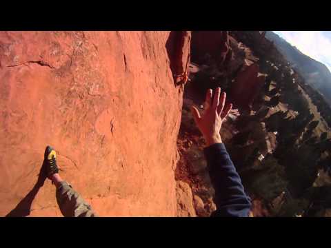 GoPro fall at Garden of the Gods