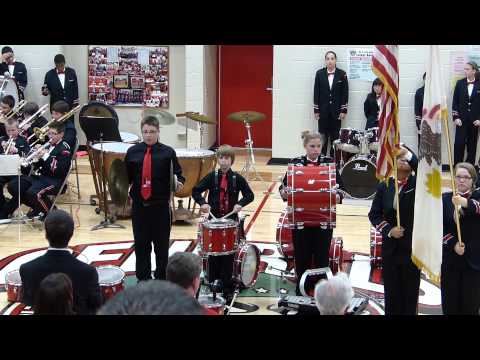 Star Spangled Banner Cymbal Fail -- 2013.05.18 EJH Red &amp; White Concert