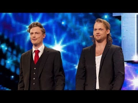 Sexy magicians Brynolf and Ljung - Britain&#039;s Got Talent 2012 audition - UK version