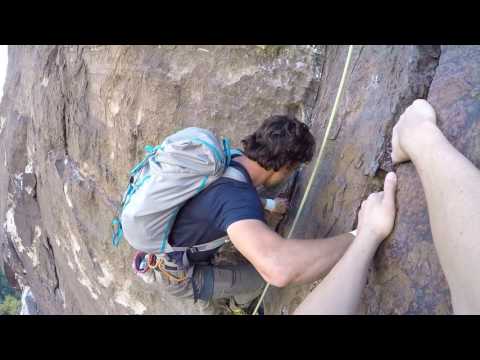 Passed by Free Solo Climber - Dark Shadows, Red Rocks, Neveda