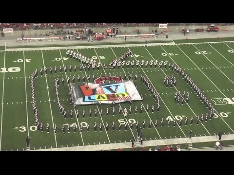 Ohio State Marching Band &quot;TV Land&quot; - Halftime vs. Virginia Tech: 9-6-14