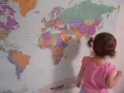 The Original Video of Lilly: The World Map Master