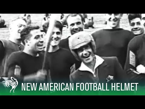 American Football Helmet Tested To Its Limits (1932) | Sporting History