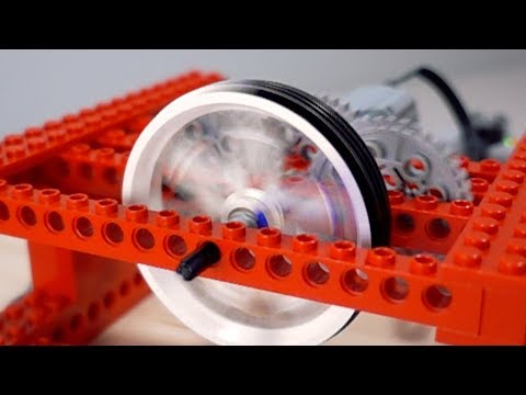 Spinning a Lego Wheel FASTER