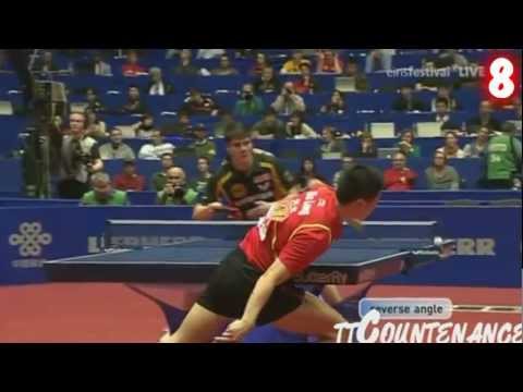 Best Table Tennis Shots of 2012 (XMAS Edition)