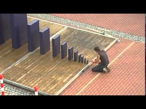 Efeito Dominó - Real Giant Domino Effect