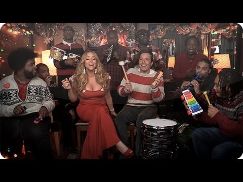 Jimmy Fallon, Mariah Carey &amp; The Roots: &quot;All I Want For Christmas Is You&quot; (w/ Classroom Instruments)