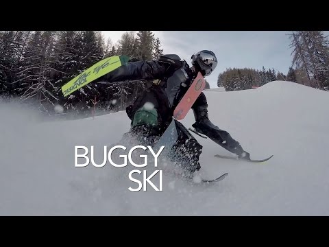 [Exclu] Buggy Ski - Snow transformer - Plagne Montalbert