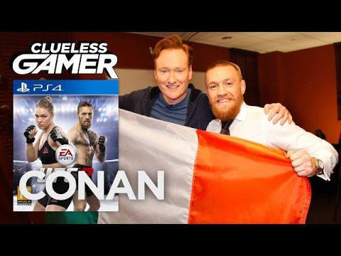 Clueless Gamer: &quot;UFC 2&quot; With Conor McGregor | CONAN on TBS
