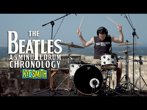 The Beatles: A 5 Minute Drum Chronology - Kye Smith [4K]