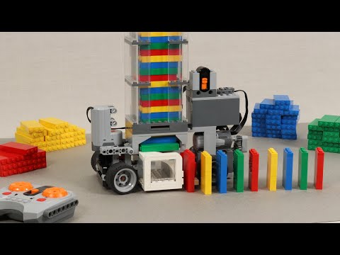 Making a LEGO Domino Machine