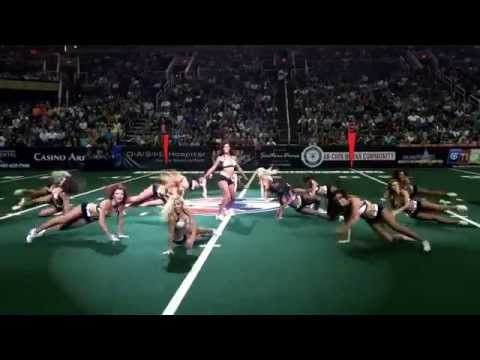 Arizona Rattlers Sidewinders 2015 Playoffs Performance feat (Oscar) Top Cheerleader Video AFL