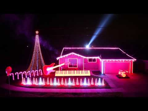 Best of Star Wars Music Light Show - Home featured on ABC&#039;s Great Christmas Light Fight!