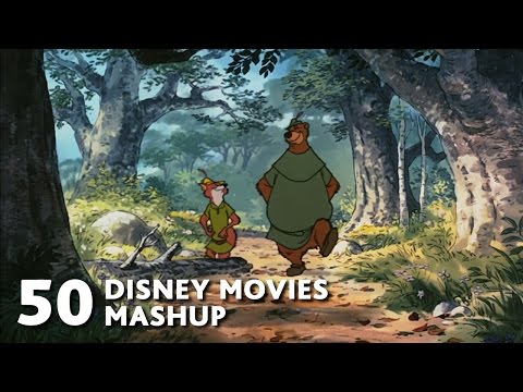 50 Disney Movies Mashup - All I Want For Christmas Is You - WTM