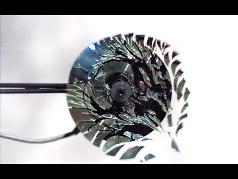 CD Shattering at 170,000FPS! - The Slow Mo Guys